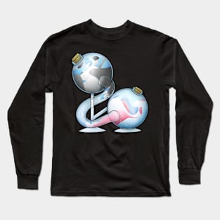 Demiboy And Transgender Pride Potion Long Sleeve T-Shirt